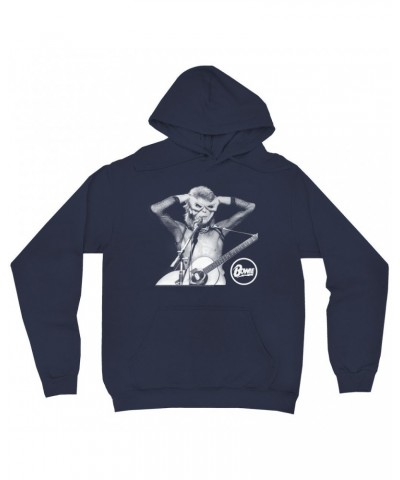 David Bowie Hoodie | Hand Glasses In Concert Hoodie $15.58 Sweatshirts