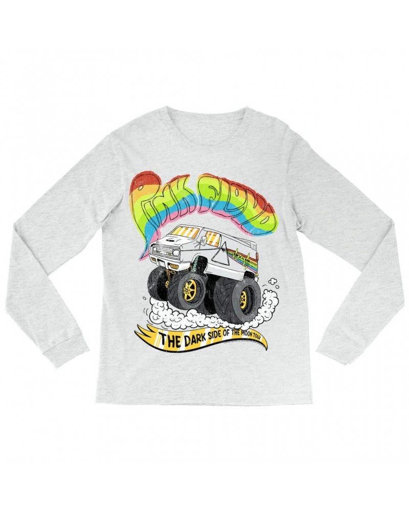 Pink Floyd Long Sleeve Shirt | Dark Side Of The Moon Tour Road Trip Shirt $10.78 Shirts