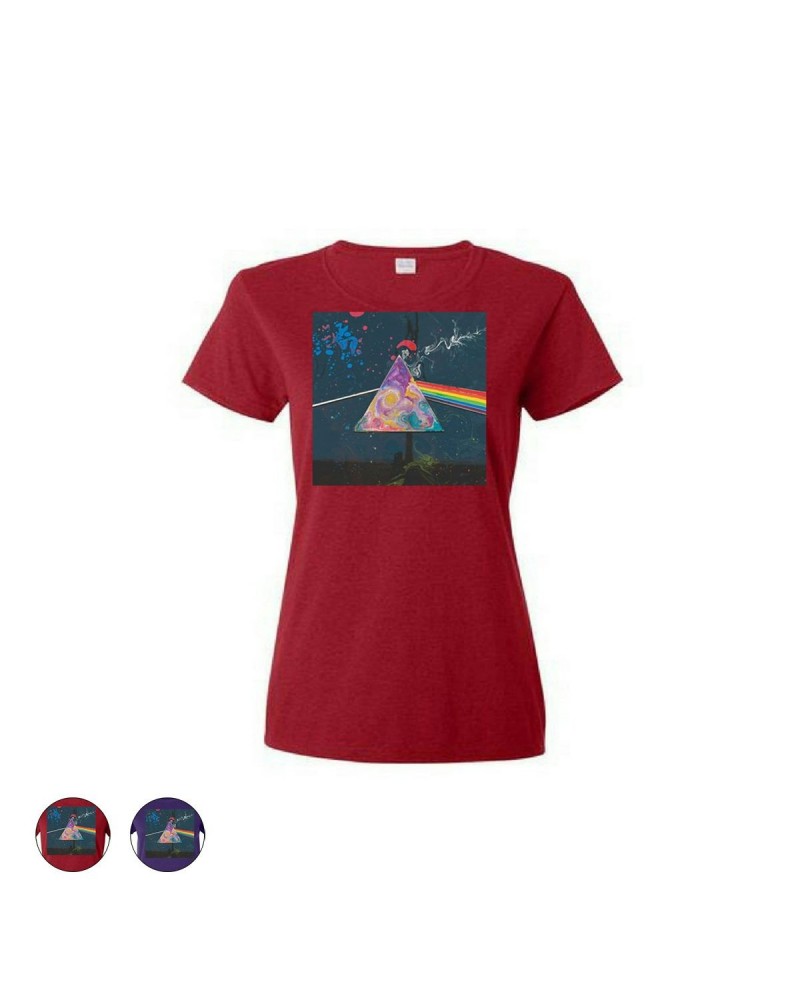 Pink Floyd Prism Variations: Women's Swirl T-Shirt $10.80 Shirts