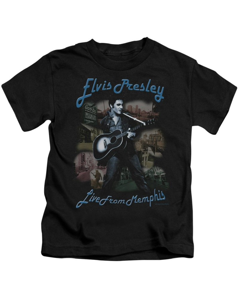 Elvis Presley Kids T Shirt | MEMPHIS Kids Tee $6.30 Kids