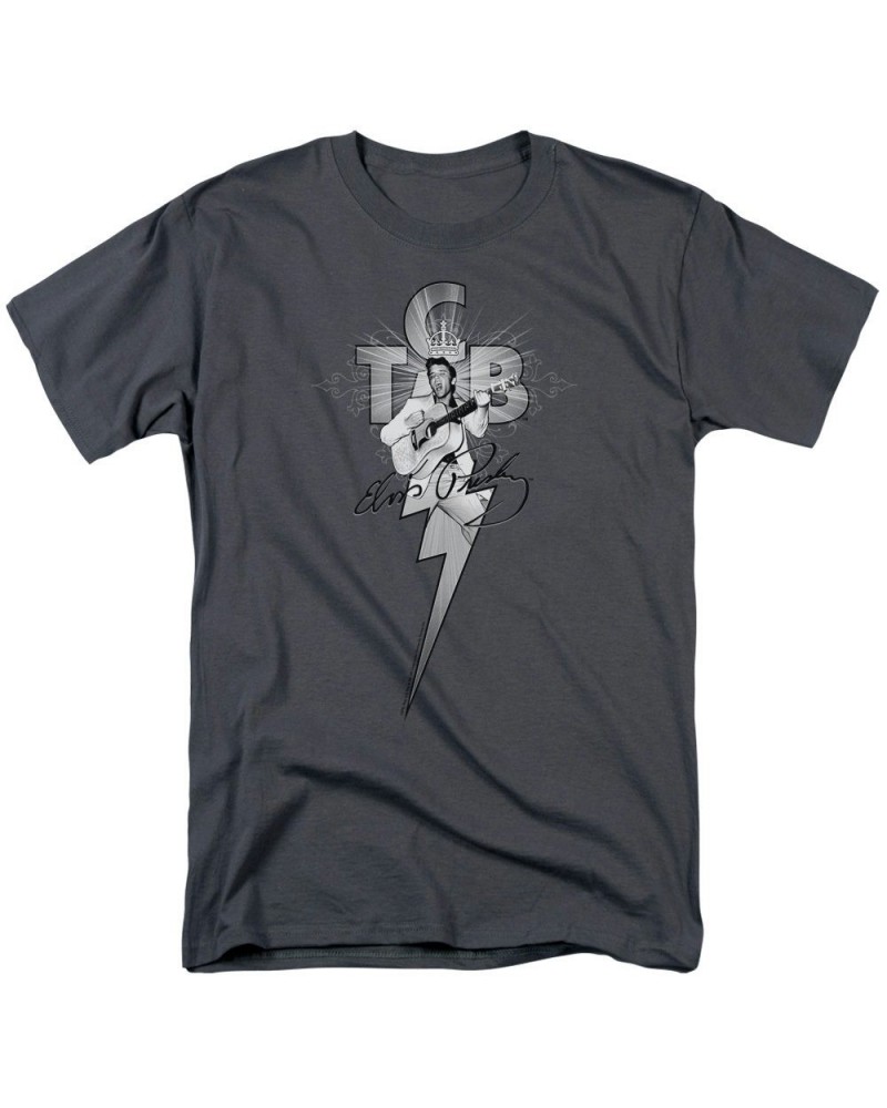 Elvis Presley Shirt | TCB ORNATE T Shirt $9.00 Shirts