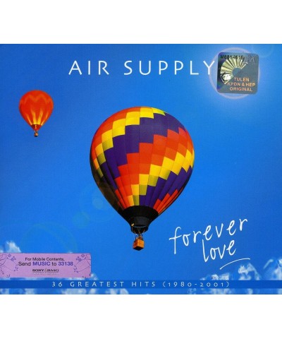 Air Supply FOREVER LOVE: GREATEST HITS CD $5.94 CD