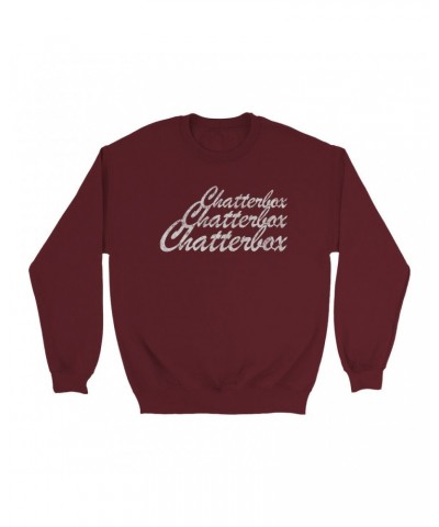 Ramones Sweatshirt | Chatterbox Design Worn By Johnny Ramone Sweatshirt $11.88 Sweatshirts