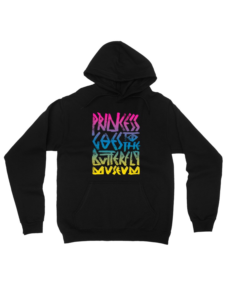 Princess Goes To The Butterfly Museum Graffiti Hoodie $26.40 Sweatshirts