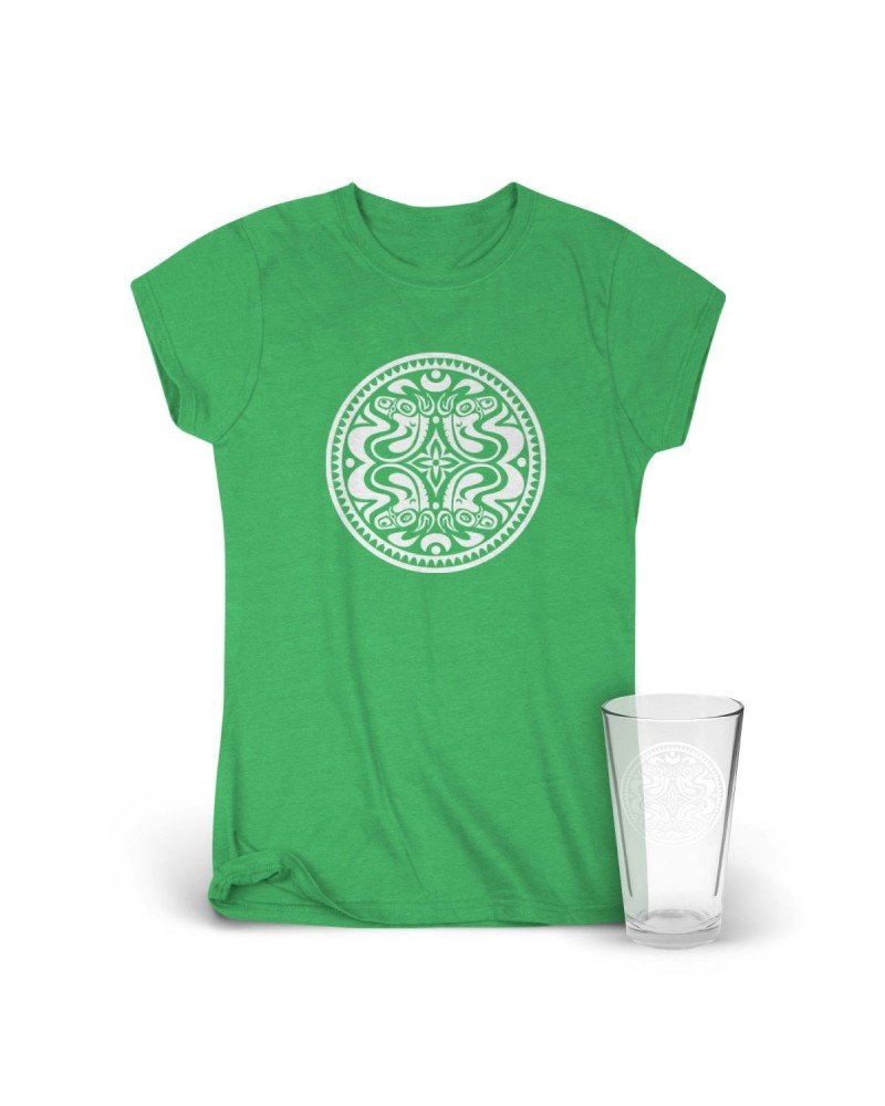 Gov't Mule Classic Dose Logo Women’s T-Shirt & Pint Glass Bundle $14.44 Shirts