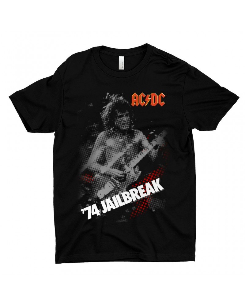 AC/DC T-Shirt | 74 Jailbreak Ben-Day Dots Shirt $7.73 Shirts