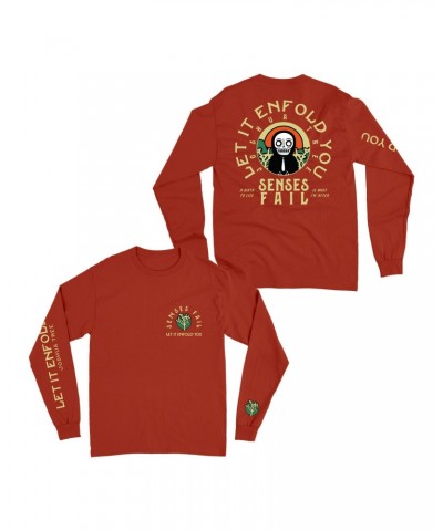 Senses Fail Let It Enfold You Paprika Long Sleeve $17.50 Shirts