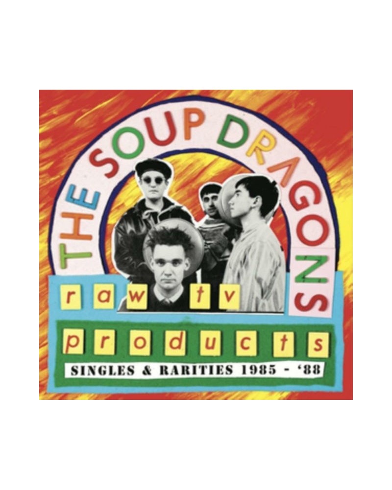 Soup Dragons LP Vinyl Record - Raw Tv Products - Singles & Rarities 19 85-88 (Red Vinyl) $23.30 Vinyl