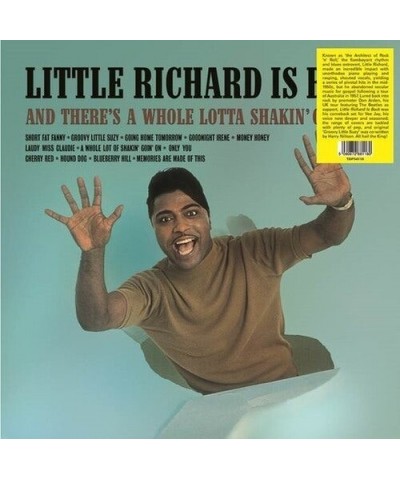 Little Richard Is Back Vinyl Record $22.20 Vinyl