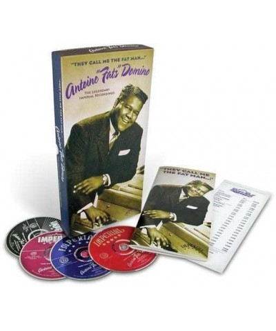 Fats Domino BOX SET: THEY CALL ME THE FAT MAN (BOX) CD $10.80 CD