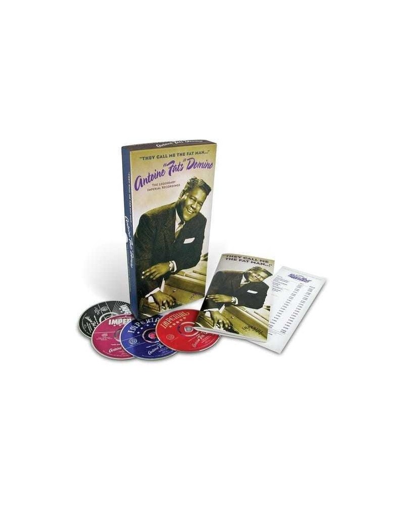 Fats Domino BOX SET: THEY CALL ME THE FAT MAN (BOX) CD $10.80 CD