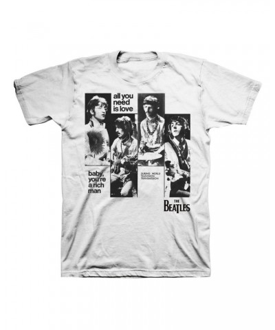 The Beatles Baby You're A Rich Man T-Shirt $9.00 Shirts