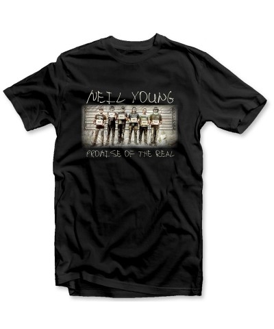 Neil Young Neil + The Real Unisex T-shirt $10.50 Shirts