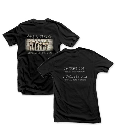 Neil Young Neil + The Real Unisex T-shirt $10.50 Shirts