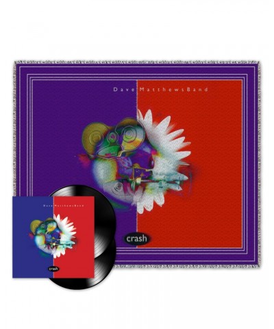 Dave Matthews Band Crash 2-LP Vinyl + Crash Woven Throw $27.89 Vinyl