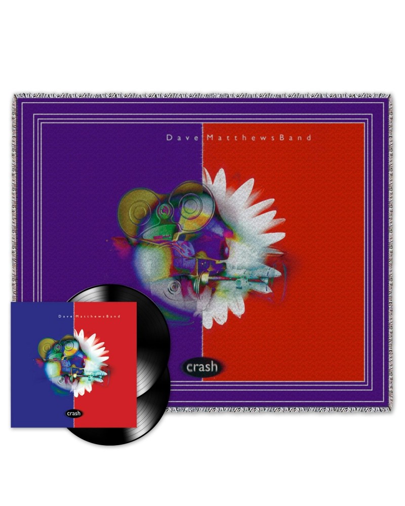 Dave Matthews Band Crash 2-LP Vinyl + Crash Woven Throw $27.89 Vinyl