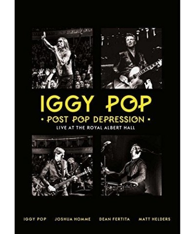 Iggy Pop POST POP DEPRESSION LIVE AT THE ROYAL ALBERT HALL DVD $7.44 Videos