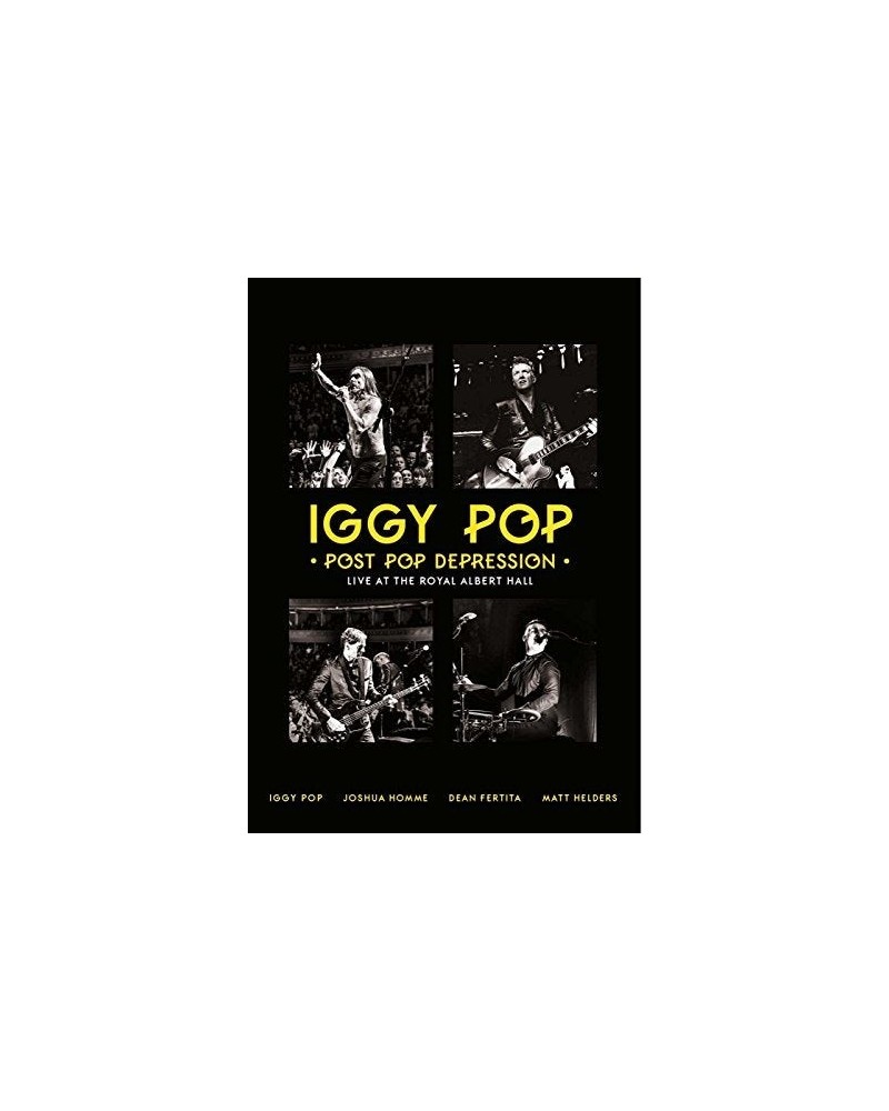 Iggy Pop POST POP DEPRESSION LIVE AT THE ROYAL ALBERT HALL DVD $7.44 Videos