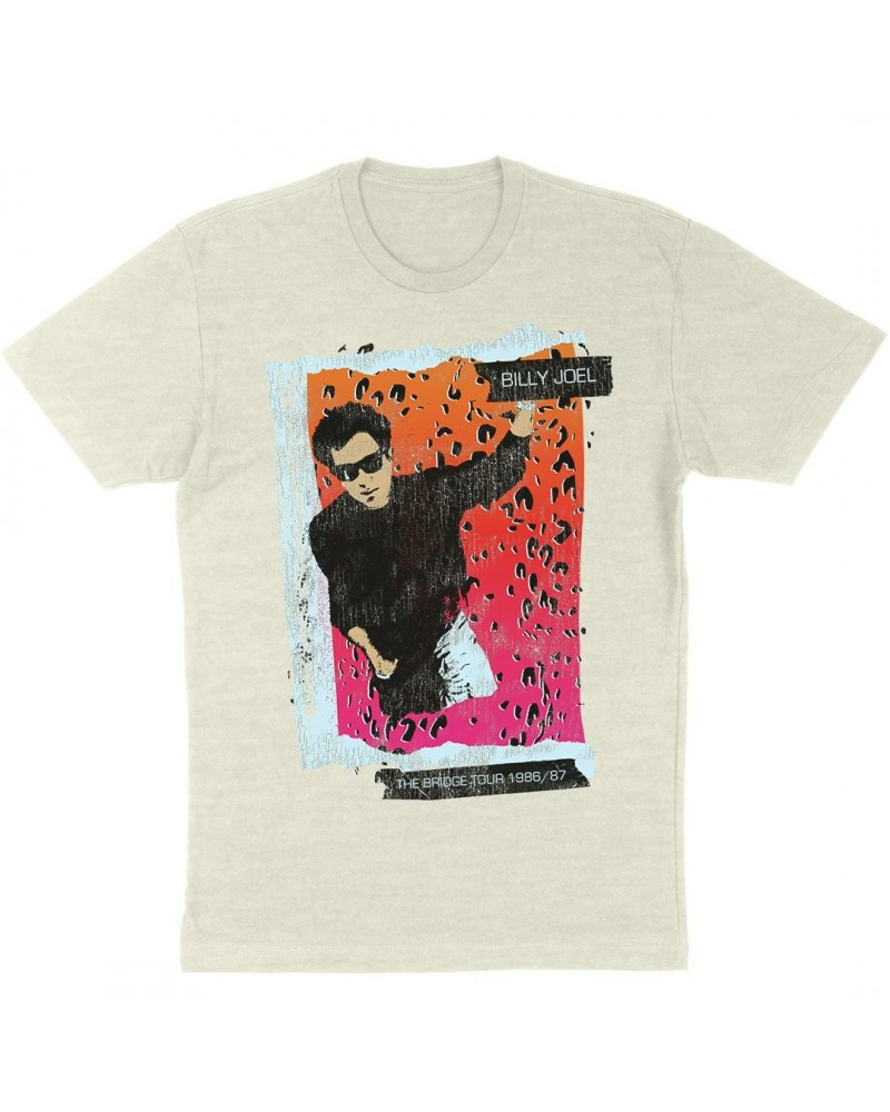 Billy Joel "Bridge Tour 86-87" T-Shirt in Heather Natural $11.90 Shirts