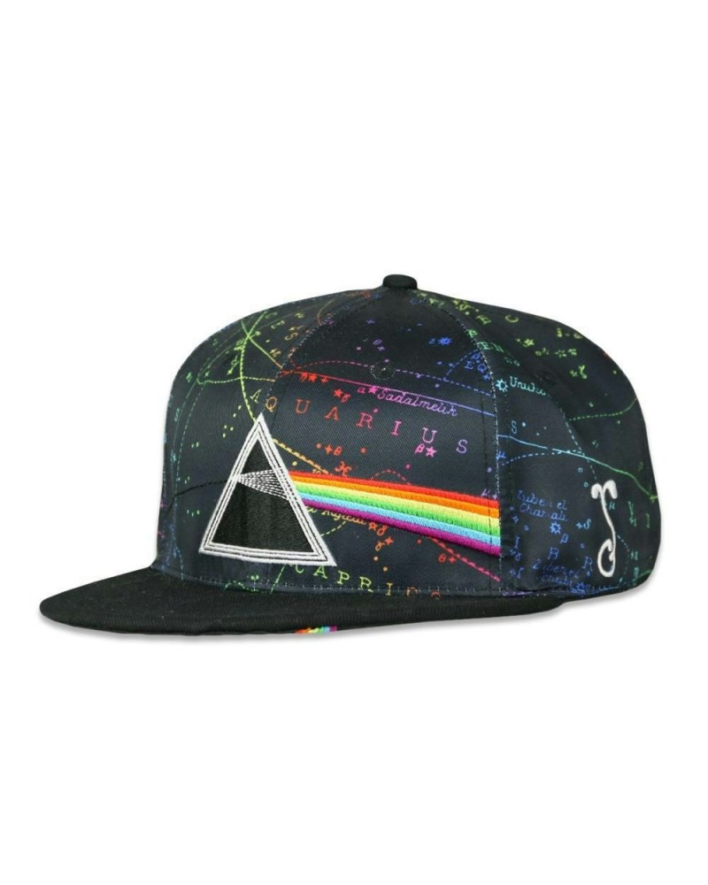 Pink Floyd Dark Side of the Moon Black Fitted Hat $14.45 Hats