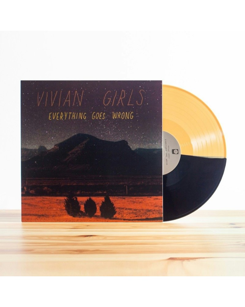 Vivian Girls EVERYTHING GOES WRONG (180G/COLORED VINYL/DL CARD) Vinyl Record $13.50 Vinyl