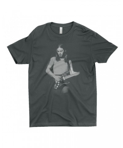 David Gilmour T-Shirt | The Early Years Playing Guitar Shirt $11.48 Shirts