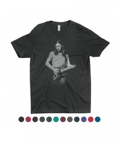 David Gilmour T-Shirt | The Early Years Playing Guitar Shirt $11.48 Shirts