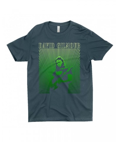 David Gilmour T-Shirt | Green Young Ombre Shirt $10.73 Shirts