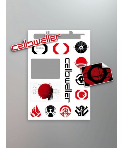 Celldweller Satellites Sticker Sheet $3.04 Accessories