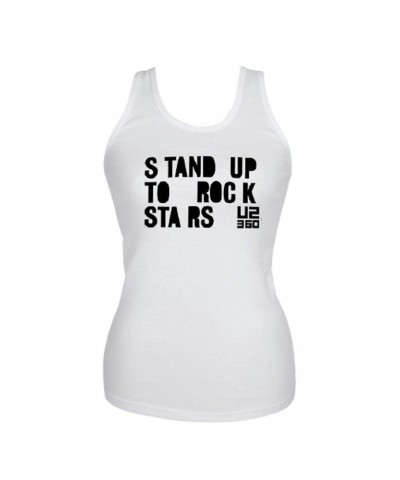 U2 Stand Up To Rock Stars Tank Top $10.75 Shirts