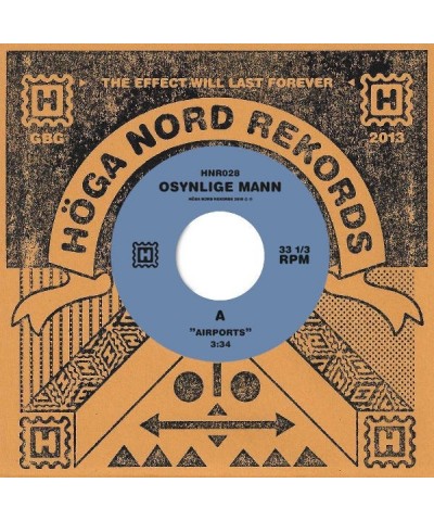 Osynlige Mann Airports / Exodus Vinyl Record $5.26 Vinyl