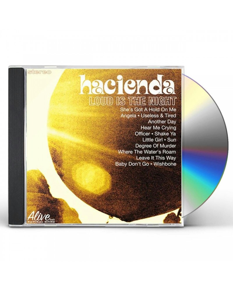 Hacienda US LOUD IS THE NIGHT CD $5.95 CD