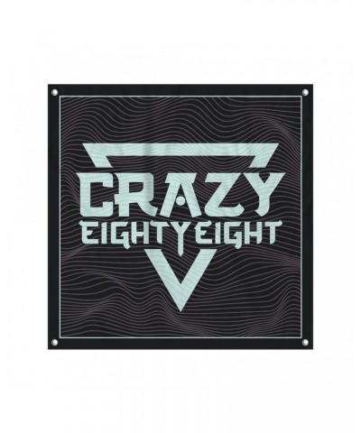 CrazyEightyEight Logo Wall Flag $11.40 Decor