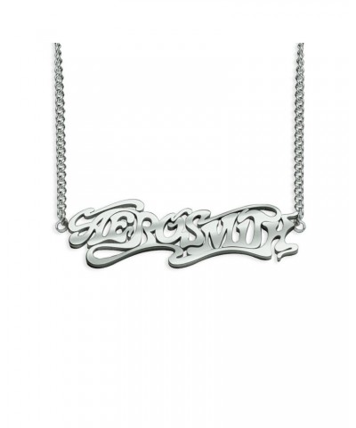 Aerosmith Silver Logo Necklace $7.49 Accessories