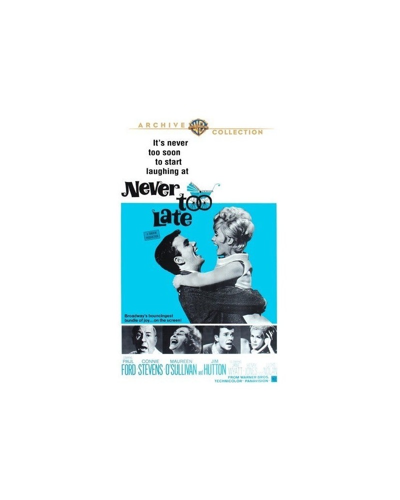 Never Too Late DVD $4.29 Videos