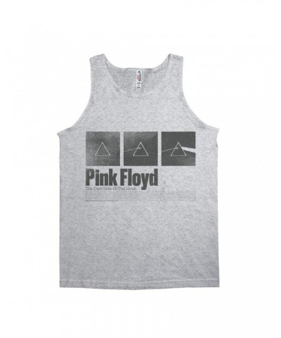 Pink Floyd Unisex Tank Top | Black White Prism Blueprint Shirt $10.23 Shirts