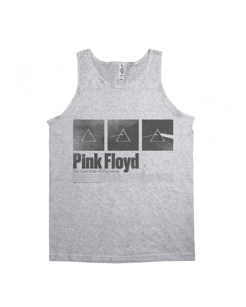 Pink Floyd Unisex Tank Top | Black White Prism Blueprint Shirt $10.23 Shirts