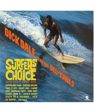 Dick Dale & His Del-Tones SURFER'S CHOICE Vinyl Record - Spain Release $7.99 Vinyl