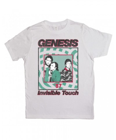 Genesis Kids T-Shirt | 1987 Invisible Touch Promo Design Kids Shirt $10.79 Kids