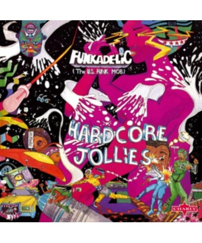 Funkadelic LP Vinyl Record - Hardcore Jollies (Pink Translucent Vinyl) $16.13 Vinyl