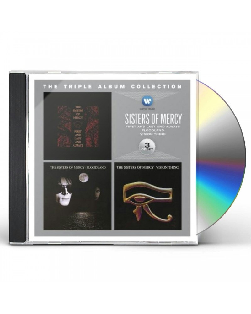 Sisters of Mercy TRIPLE ALBUM COLLECTION CD $12.48 CD