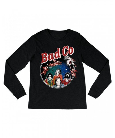 Bad Company Long Sleeve Shirt | Angels Distressed Image Shirt $12.88 Shirts