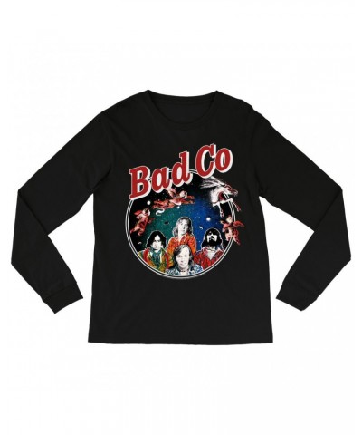 Bad Company Long Sleeve Shirt | Angels Distressed Image Shirt $12.88 Shirts