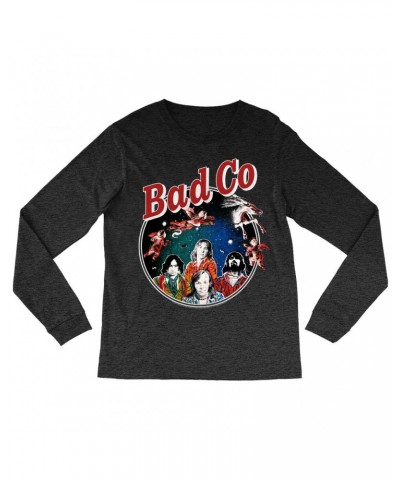 Bad Company Long Sleeve Shirt | Angels Distressed Image Shirt $12.88 Shirts