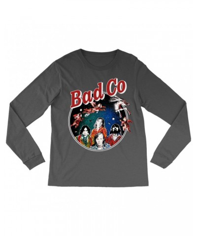 Bad Company Long Sleeve Shirt | Angels Distressed Image Shirt $12.88 Shirts