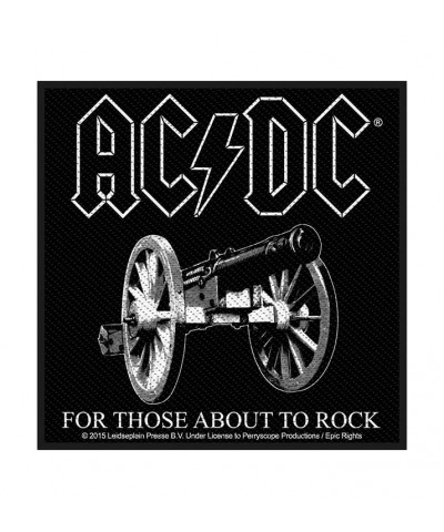 AC/DC For Those About To Rock' Patch $3.47 Accessories