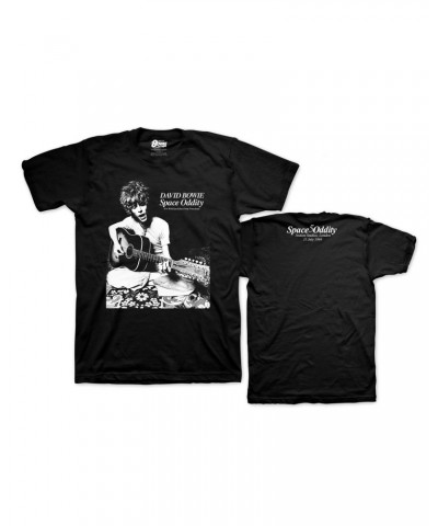 David Bowie Space Oddity 50 Black T-shirt $7.64 Shirts