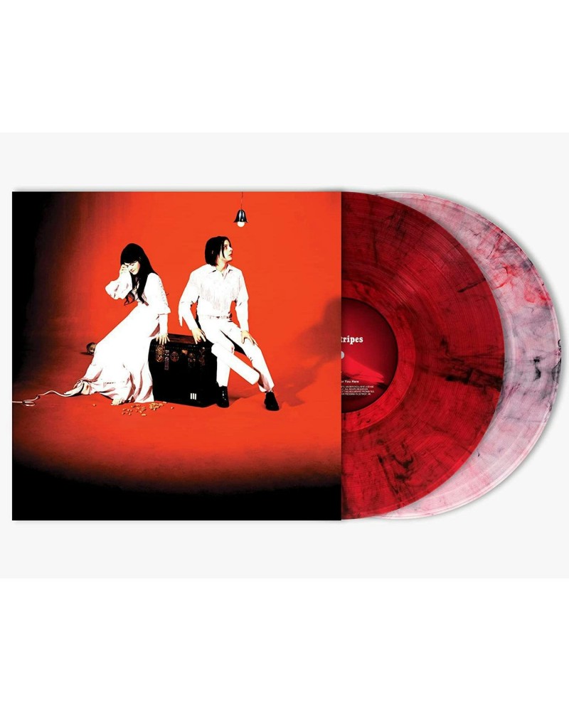 The White Stripes ELEPHANT (RED SMOKE & CLEAR W/ RED & BLACK SMOKE VINYL/2LP) Vinyl Record $21.07 Vinyl