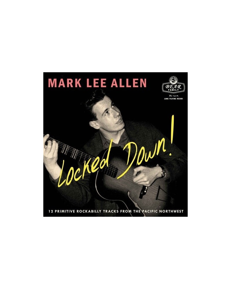 Mark Lee Allen LOCKED DOWN 12 PRIMITIVE ROCKABILLY TRACKS FROM Vinyl Record $15.60 Vinyl