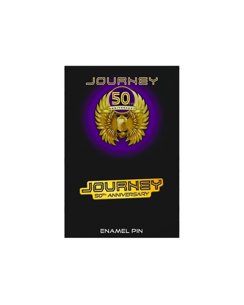 Journey 50th Anniversary Enamel Pin $4.50 Accessories